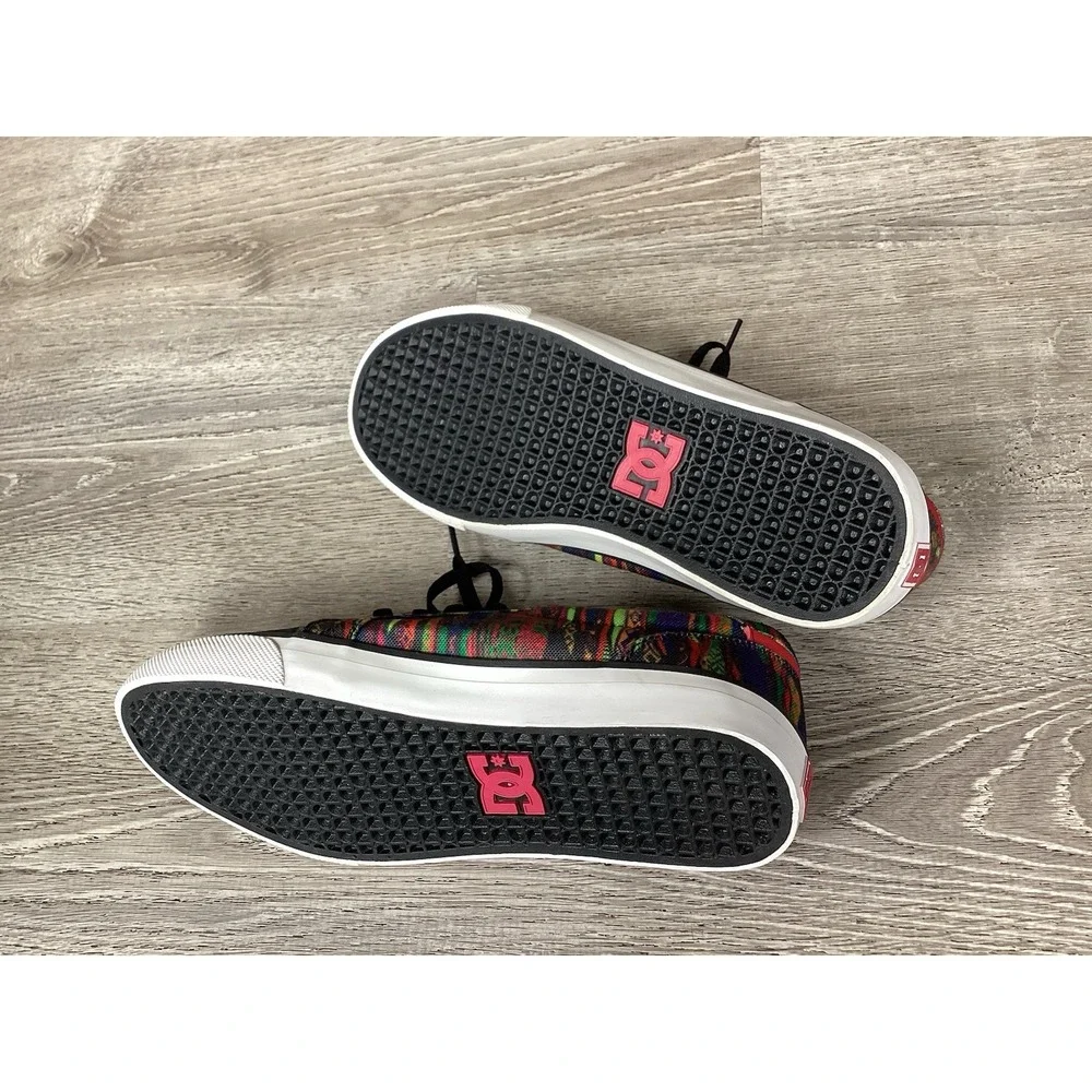 DC Council Mens Size 11 Sneakers Multi Color Skate Shoes ADYS300117